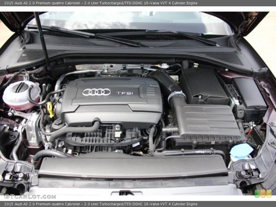 2.0 Liter Turbocharged/TFSI DOHC 16-Valve VVT 4 Cylinder Engine for the 2015 Audi A3 #96554819