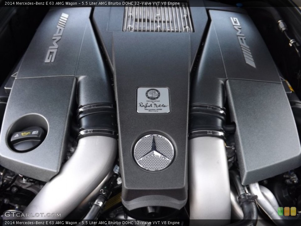 5.5 Liter AMG Biturbo DOHC 32-Valve VVT V8 Engine for the 2014 Mercedes-Benz E #96561335