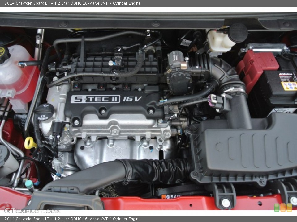1.2 Liter DOHC 16-Valve VVT 4 Cylinder Engine for the 2014 Chevrolet Spark #96575273
