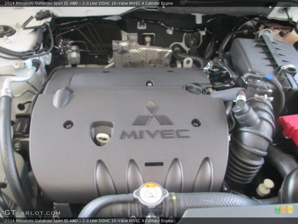 2.0 Liter DOHC 16-Valve MIVEC 4 Cylinder Engine for the 2014 Mitsubishi Outlander Sport #96591833