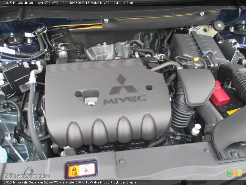 2.4 Liter SOHC 16-Valve MIVEC 4 Cylinder Engine for the 2015 Mitsubishi Outlander #96627554