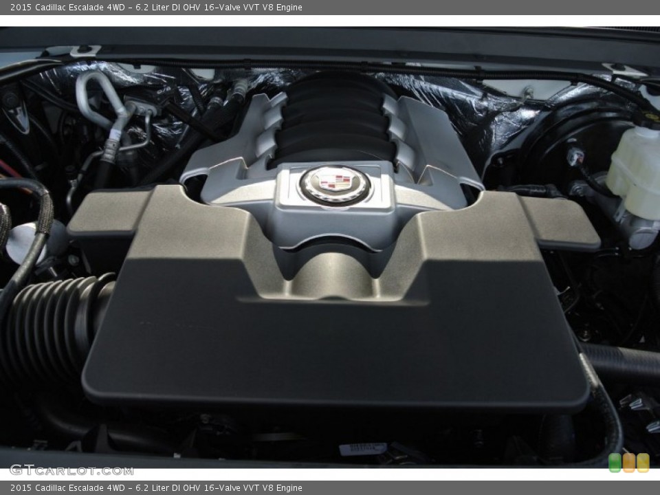 6.2 Liter DI OHV 16-Valve VVT V8 2015 Cadillac Escalade Engine