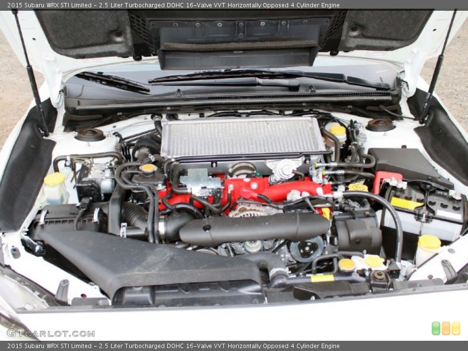 2.5 Liter Turbocharged DOHC 16-Valve VVT Horizontally Opposed 4 Cylinder Engine for the 2015 Subaru WRX #96696832