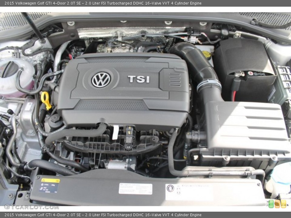 2.0 Liter FSI Turbocharged DOHC 16-Valve VVT 4 Cylinder Engine for the 2015 Volkswagen Golf GTI #96701512