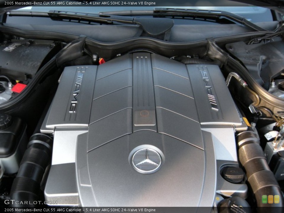 5.4 Liter AMG SOHC 24-Valve V8 2005 Mercedes-Benz CLK Engine