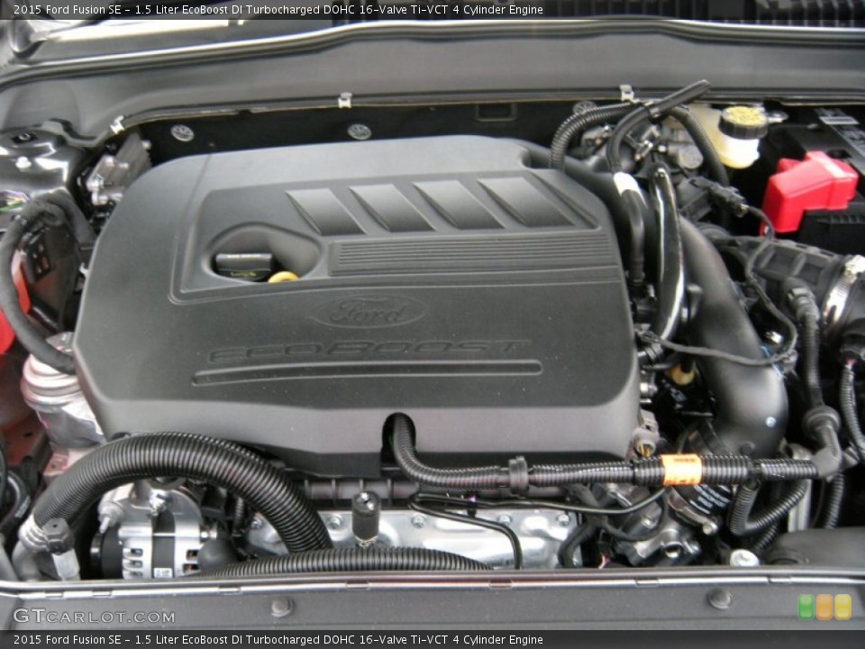 1.5 Liter EcoBoost DI Turbocharged DOHC 16-Valve Ti-VCT 4 Cylinder Engine for the 2015 Ford Fusion #96714952