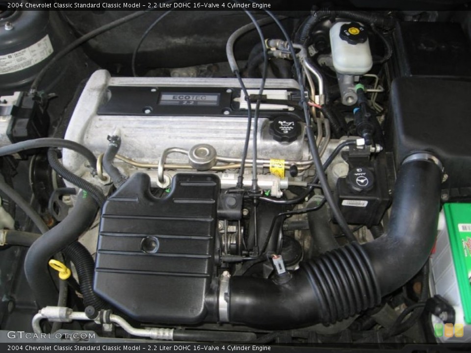 2.2 Liter DOHC 16-Valve 4 Cylinder 2004 Chevrolet Classic Engine