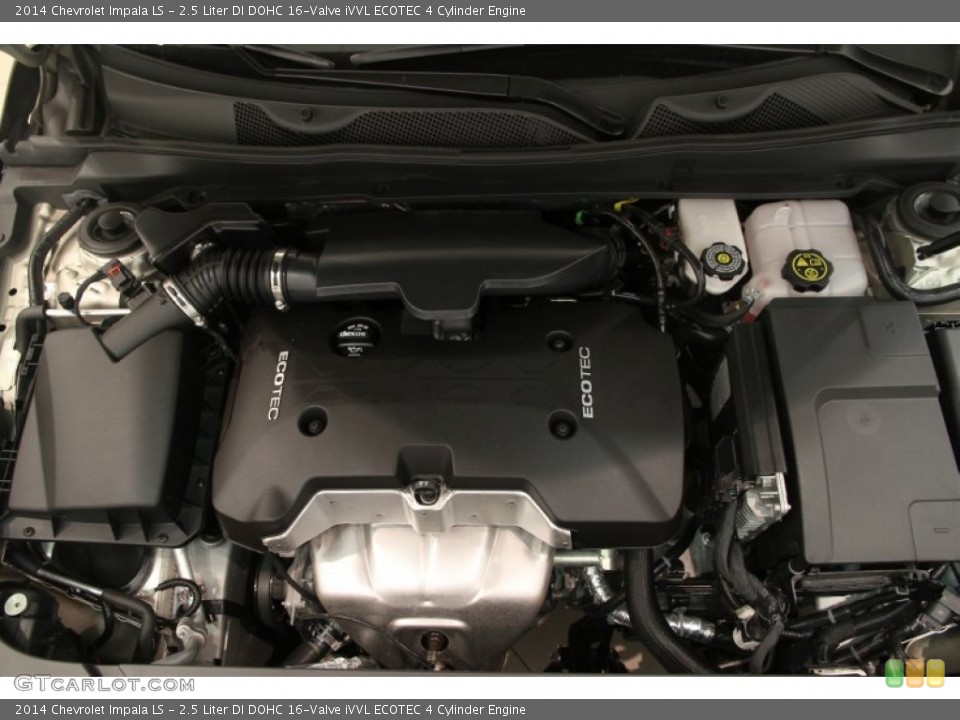 2.5 Liter DI DOHC 16-Valve iVVL ECOTEC 4 Cylinder 2014 Chevrolet Impala Engine
