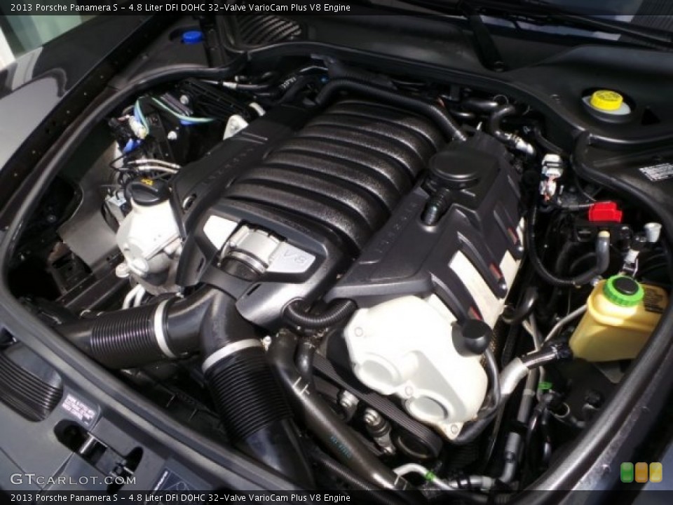 4.8 Liter DFI DOHC 32-Valve VarioCam Plus V8 Engine for the 2013 Porsche Panamera #96740764