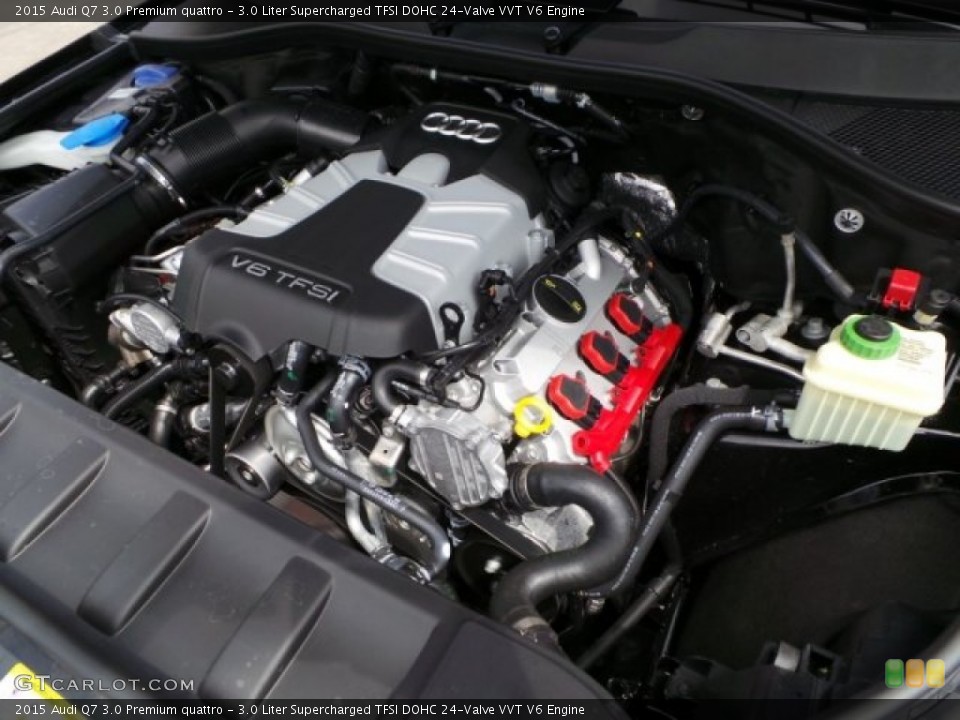 3.0 Liter Supercharged TFSI DOHC 24-Valve VVT V6 Engine for the 2015 Audi Q7 #96747994