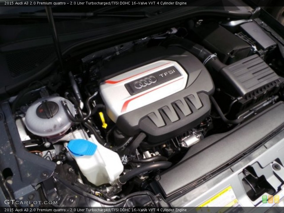 2.0 Liter Turbocharged/TFSI DOHC 16-Valve VVT 4 Cylinder Engine for the 2015 Audi A3 #96749725