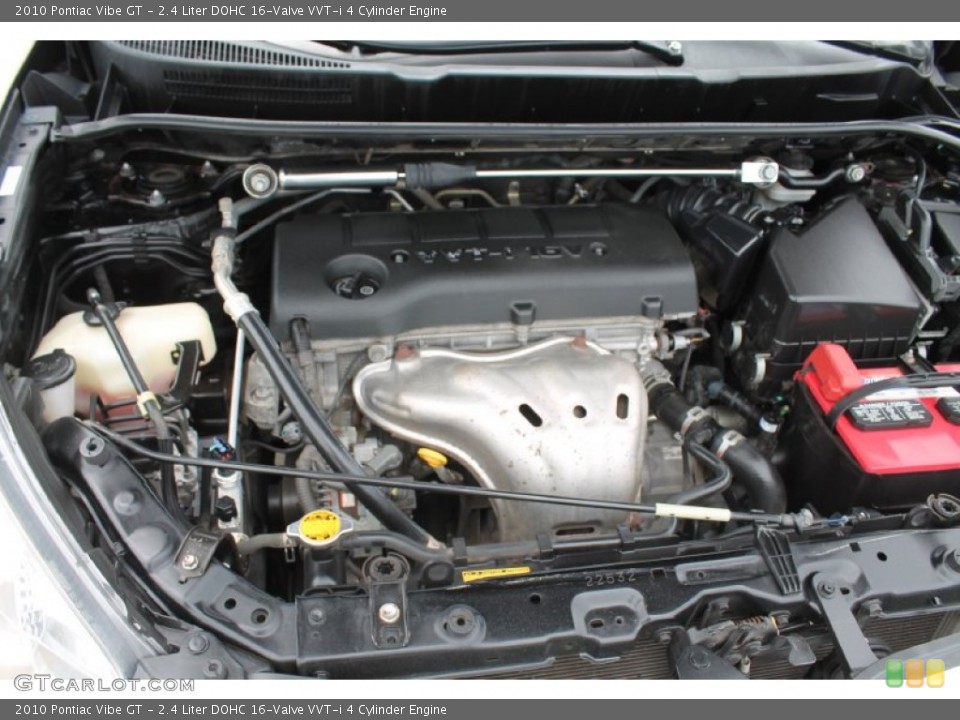 2.4 Liter DOHC 16-Valve VVT-i 4 Cylinder Engine for the 2010 Pontiac Vibe #96770886