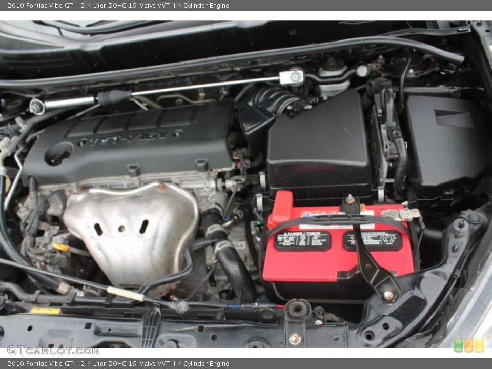 2.4 Liter DOHC 16-Valve VVT-i 4 Cylinder Engine for the 2010 Pontiac Vibe #96770913