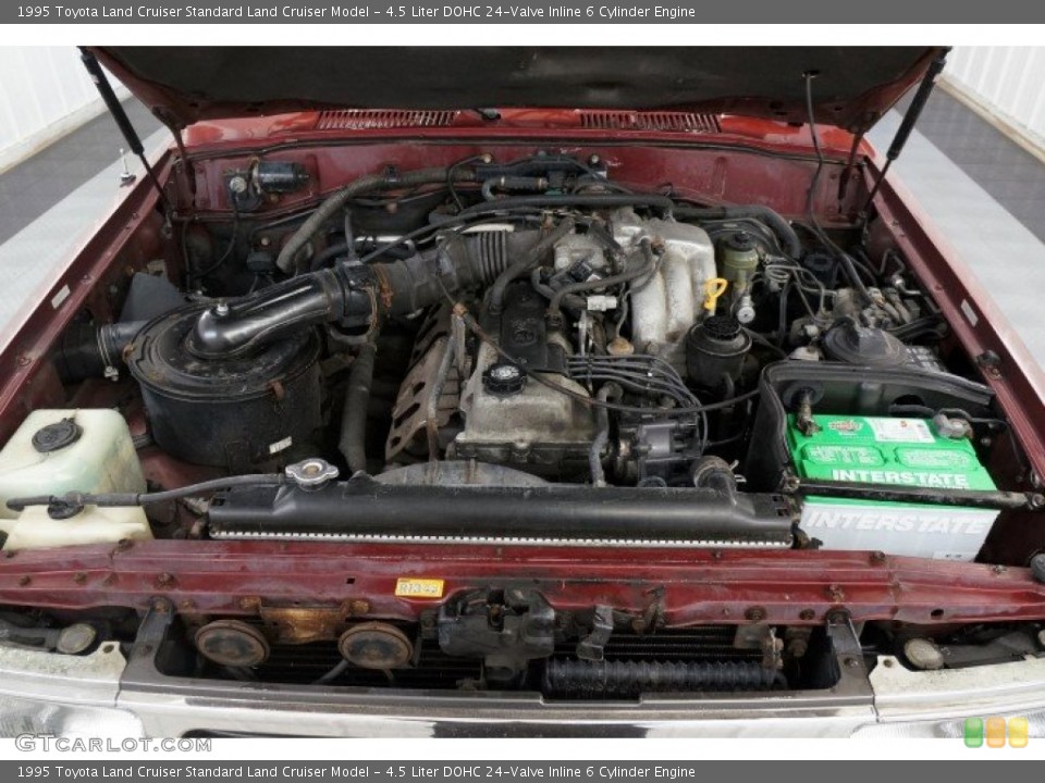 4.5 Liter DOHC 24-Valve Inline 6 Cylinder Engine for the 1995 Toyota Land Cruiser #96799507
