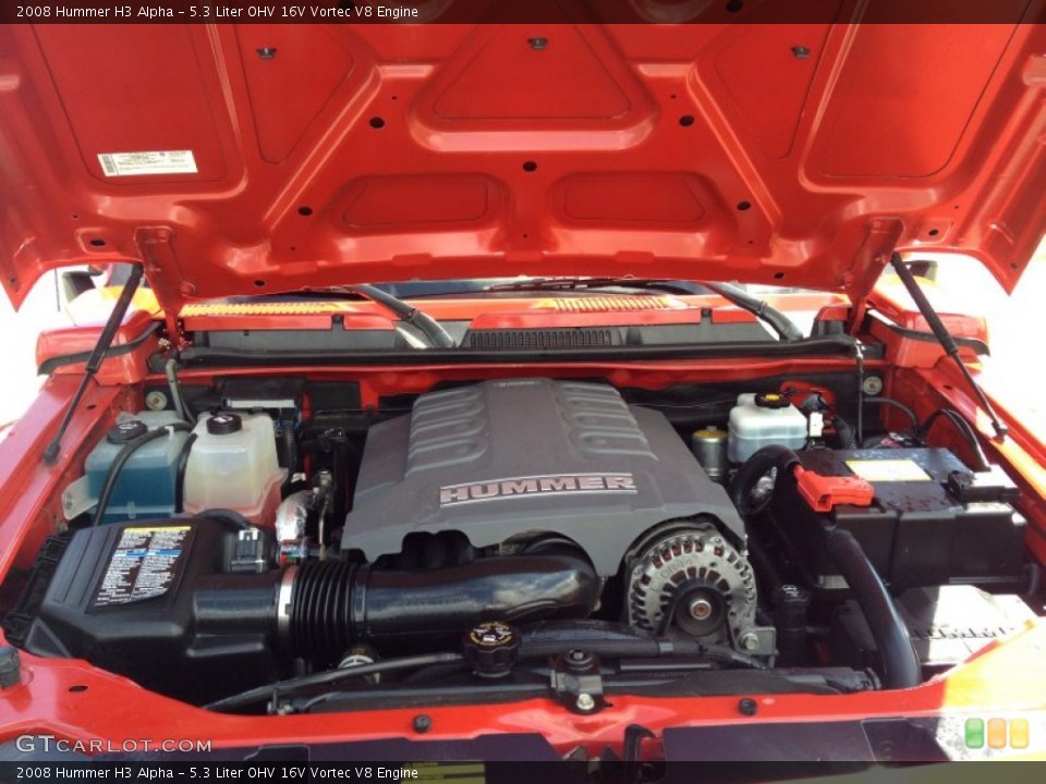 5.3 Liter OHV 16V Vortec V8 Engine for the 2008 Hummer H3 #96828203