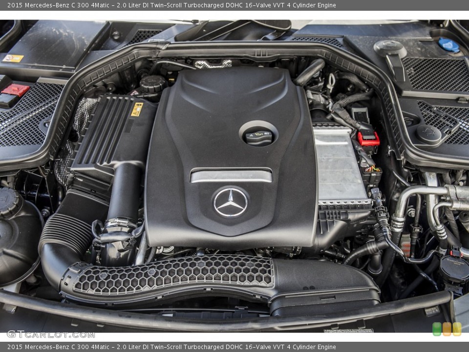 2.0 Liter DI Twin-Scroll Turbocharged DOHC 16-Valve VVT 4 Cylinder Engine for the 2015 Mercedes-Benz C #96870705