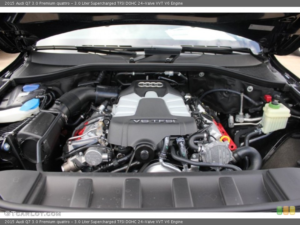 3.0 Liter Supercharged TFSI DOHC 24-Valve VVT V6 Engine for the 2015 Audi Q7 #96875807