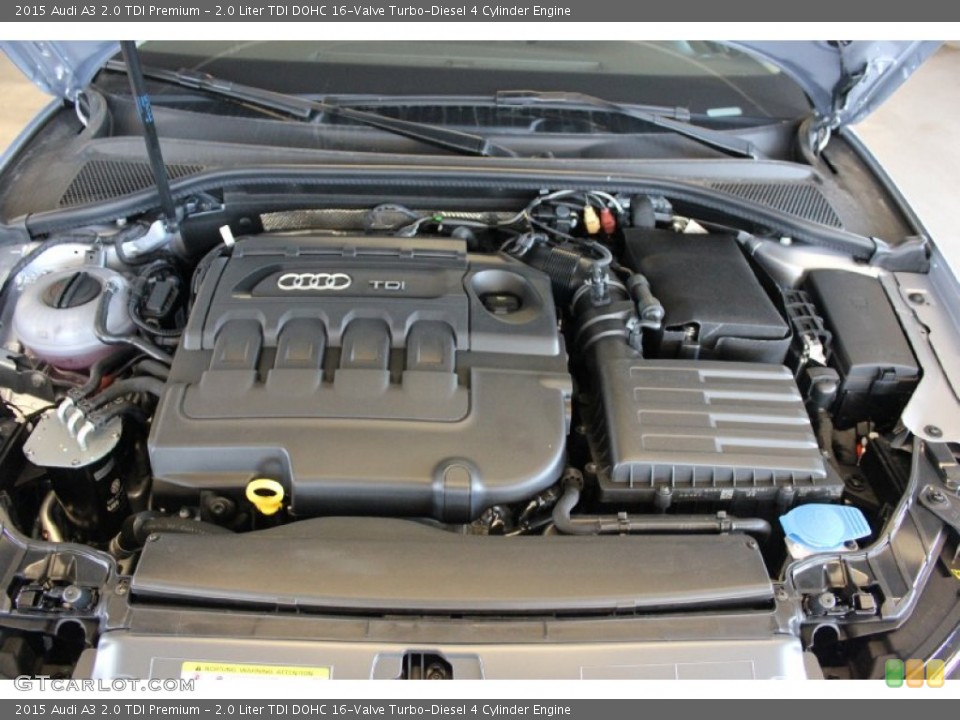 2.0 Liter TDI DOHC 16-Valve Turbo-Diesel 4 Cylinder Engine for the 2015 Audi A3 #96889894