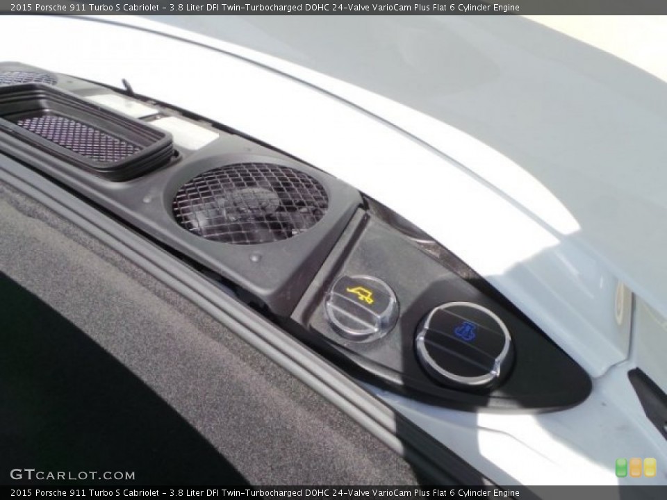 3.8 Liter DFI Twin-Turbocharged DOHC 24-Valve VarioCam Plus Flat 6 Cylinder Engine for the 2015 Porsche 911 #96986178