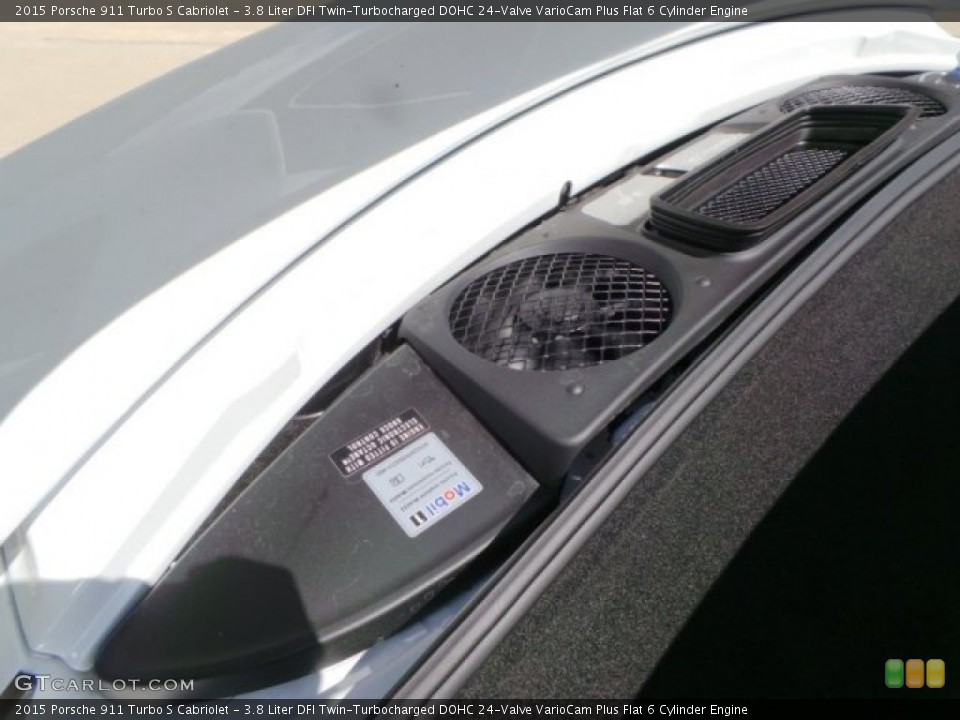3.8 Liter DFI Twin-Turbocharged DOHC 24-Valve VarioCam Plus Flat 6 Cylinder Engine for the 2015 Porsche 911 #96986199