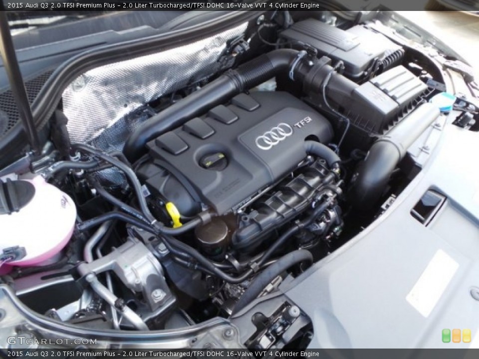 2.0 Liter Turbocharged/TFSI DOHC 16-Valve VVT 4 Cylinder 2015 Audi Q3 Engine