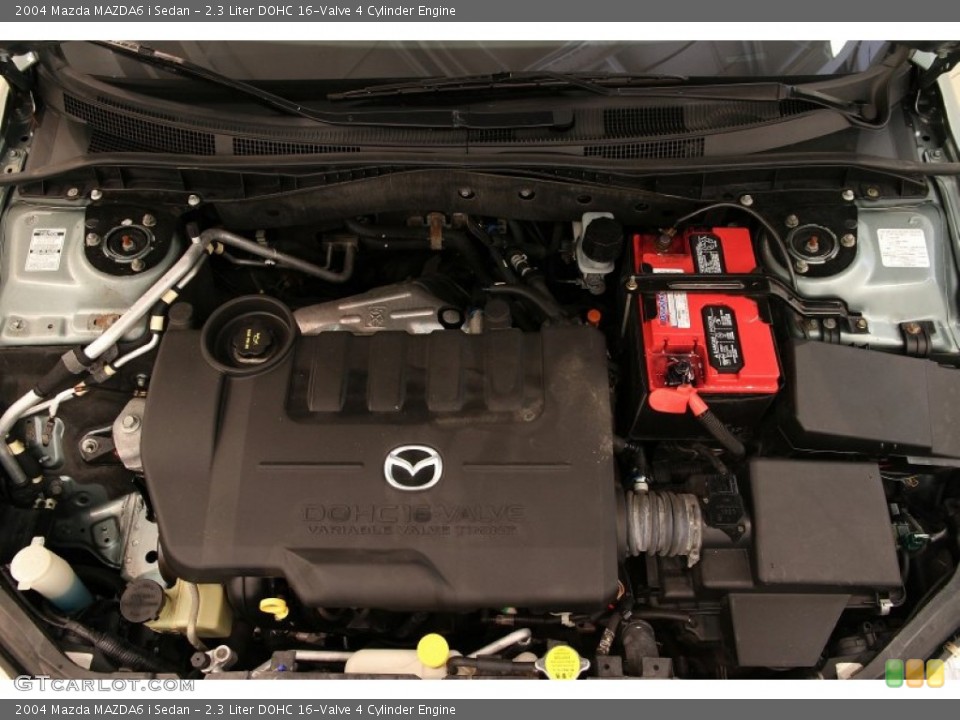 2.3 Liter DOHC 16-Valve 4 Cylinder 2004 Mazda MAZDA6 Engine