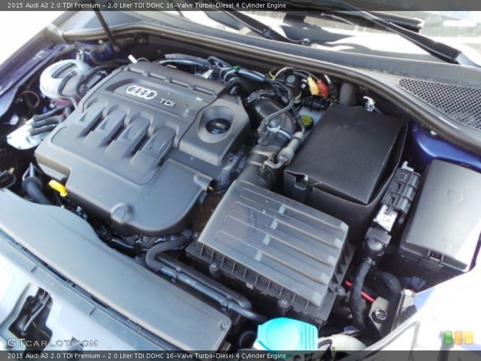 2.0 Liter TDI DOHC 16-Valve Turbo-Diesel 4 Cylinder Engine for the 2015 Audi A3 #97021431