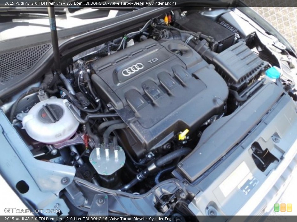 2.0 Liter TDI DOHC 16-Valve Turbo-Diesel 4 Cylinder Engine for the 2015 Audi A3 #97022103