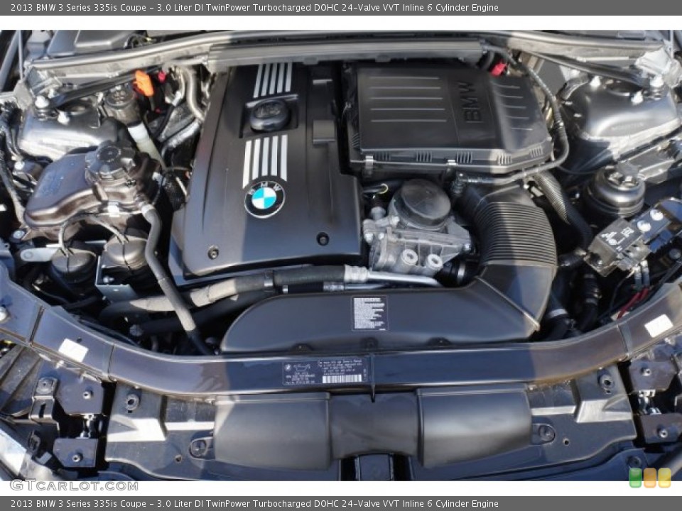 3.0 Liter DI TwinPower Turbocharged DOHC 24-Valve VVT Inline 6 Cylinder Engine for the 2013 BMW 3 Series #97038770