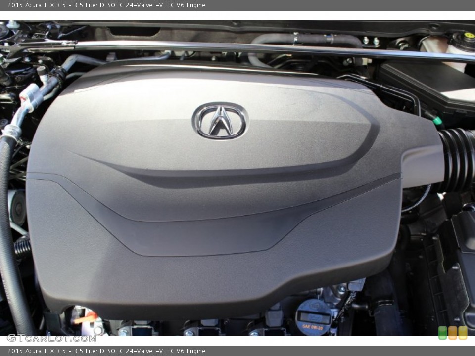 3.5 Liter DI SOHC 24-Valve i-VTEC V6 2015 Acura TLX Engine