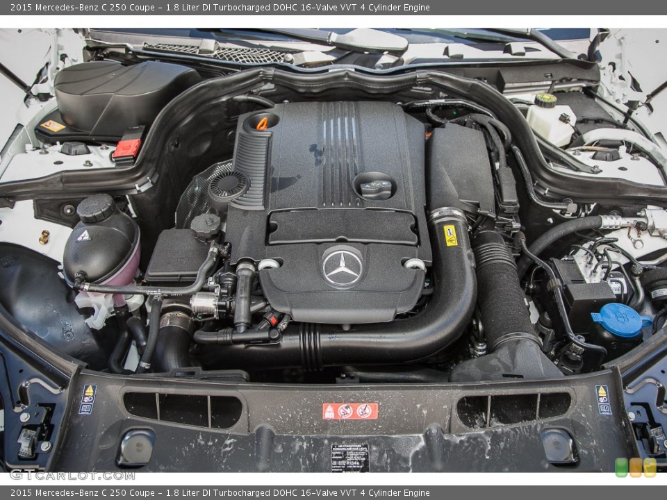 1.8 Liter DI Turbocharged DOHC 16-Valve VVT 4 Cylinder Engine for the 2015 Mercedes-Benz C #97058057