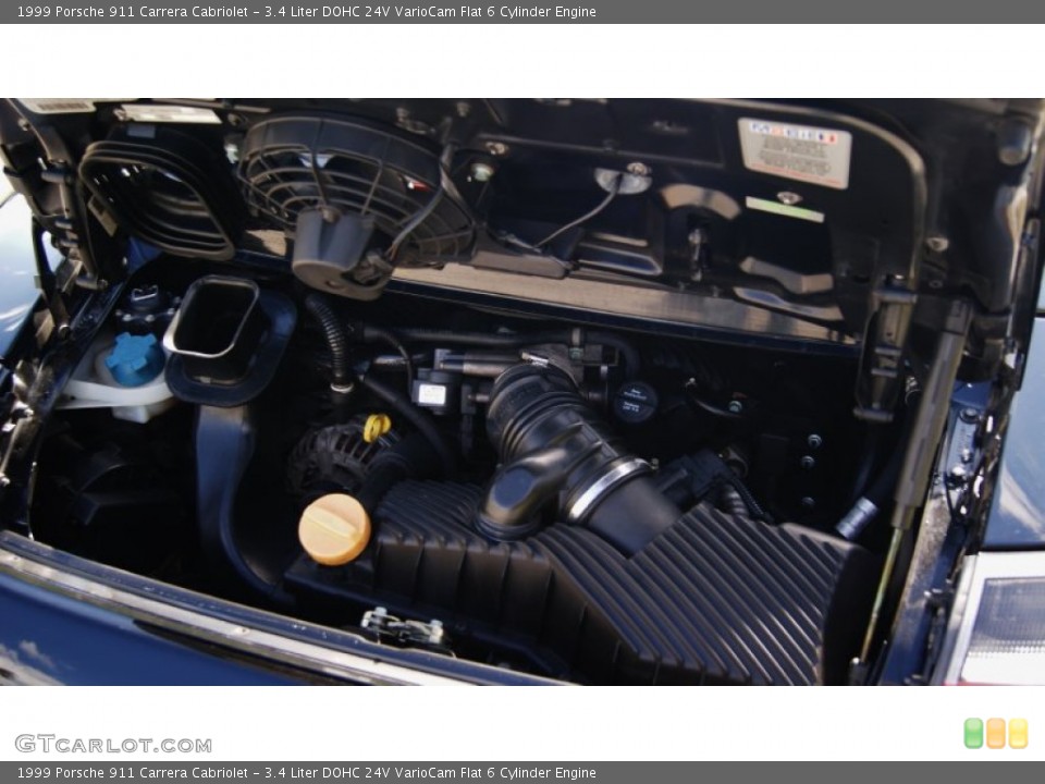 3.4 Liter DOHC 24V VarioCam Flat 6 Cylinder Engine for the 1999 Porsche 911 #97060043