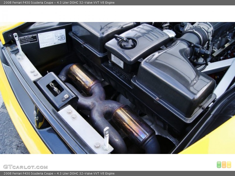 4.3 Liter DOHC 32-Valve VVT V8 Engine for the 2008 Ferrari F430 #97064492