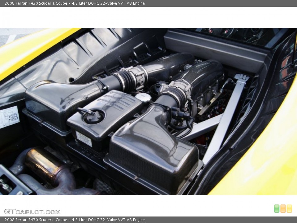 4.3 Liter DOHC 32-Valve VVT V8 Engine for the 2008 Ferrari F430 #97064507