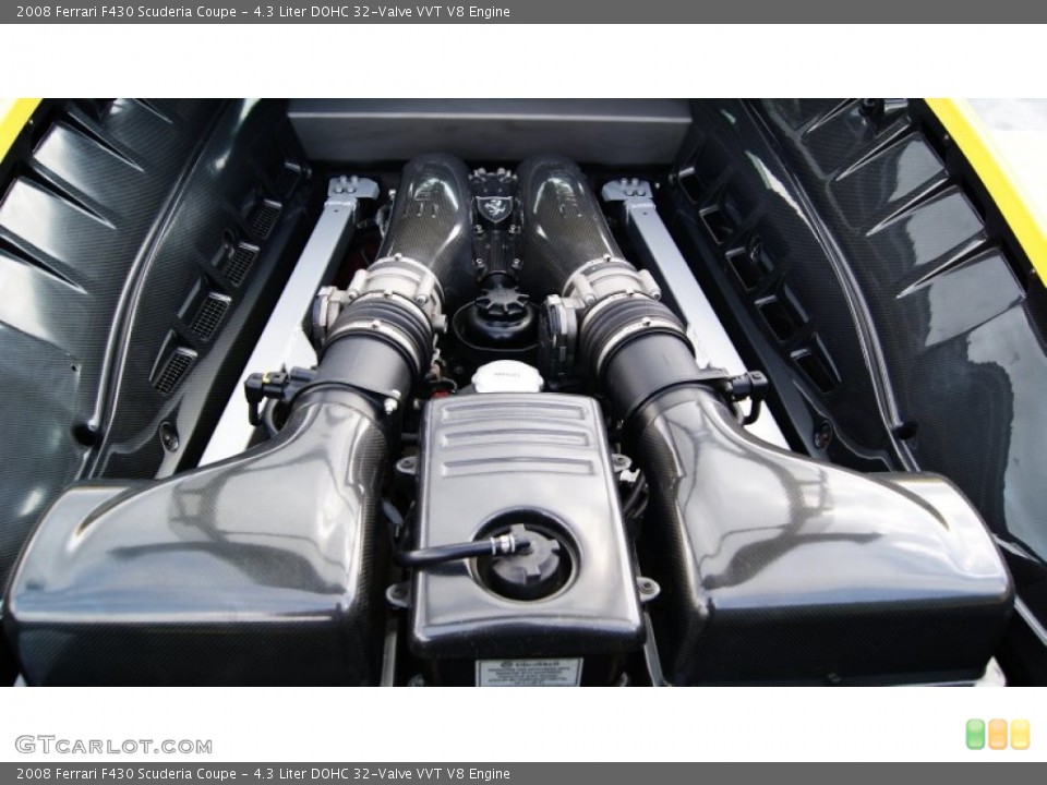 4.3 Liter DOHC 32-Valve VVT V8 Engine for the 2008 Ferrari F430 #97064525