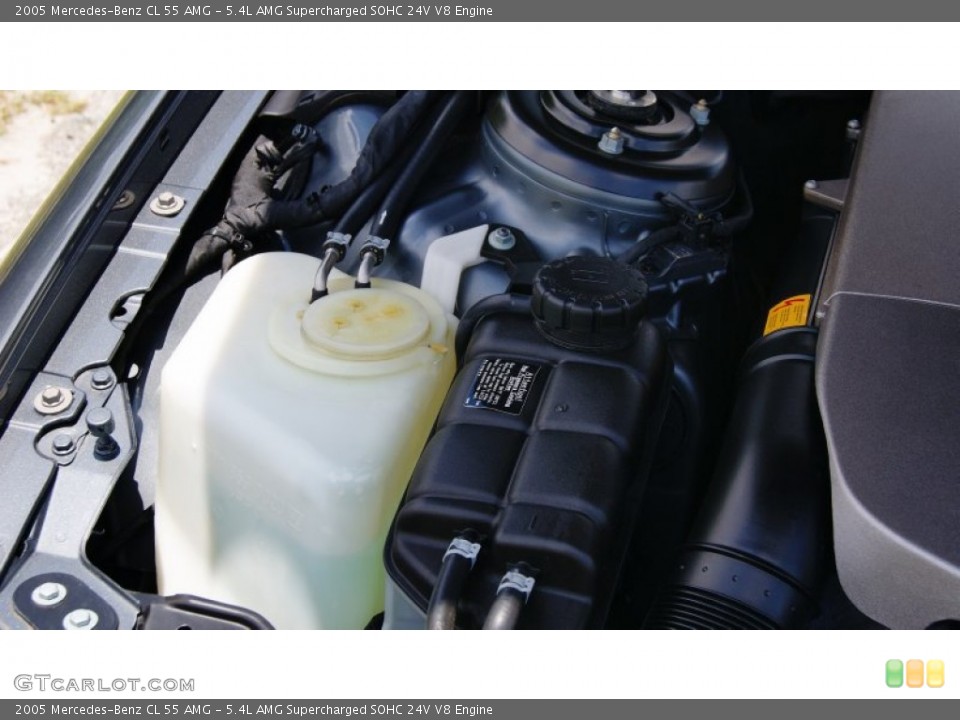 5.4L AMG Supercharged SOHC 24V V8 Engine for the 2005 Mercedes-Benz CL #97066094