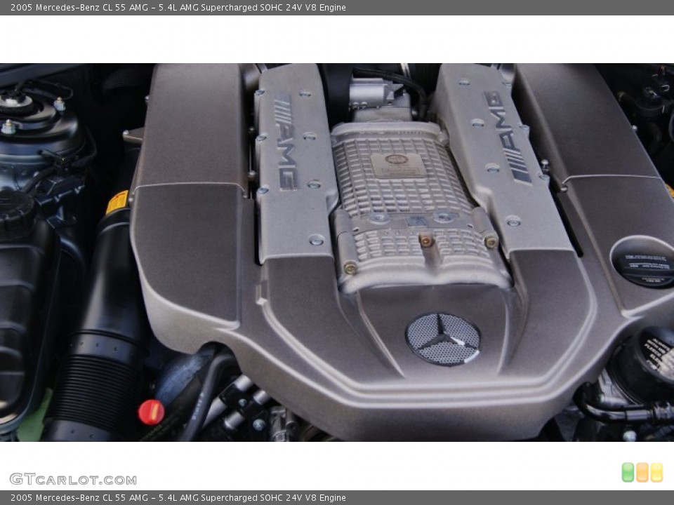 5.4L AMG Supercharged SOHC 24V V8 Engine for the 2005 Mercedes-Benz CL #97066097