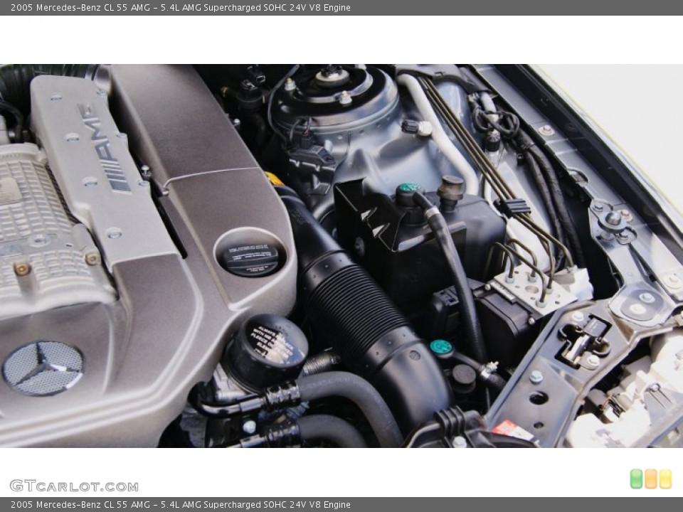 5.4L AMG Supercharged SOHC 24V V8 Engine for the 2005 Mercedes-Benz CL #97066100