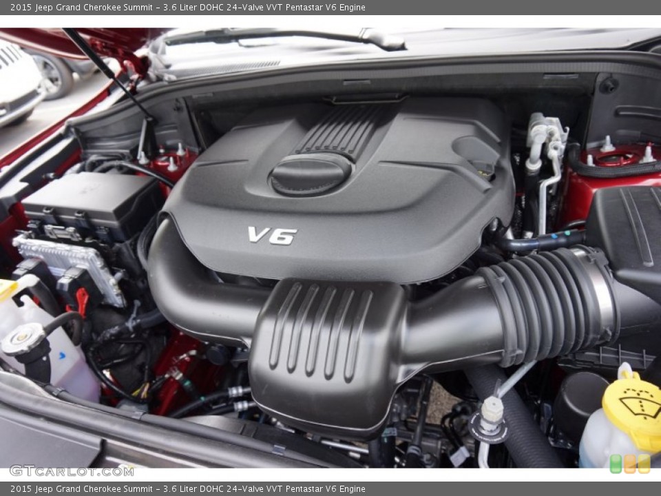 3.6 Liter DOHC 24-Valve VVT Pentastar V6 Engine for the 2015 Jeep Grand Cherokee #97159841