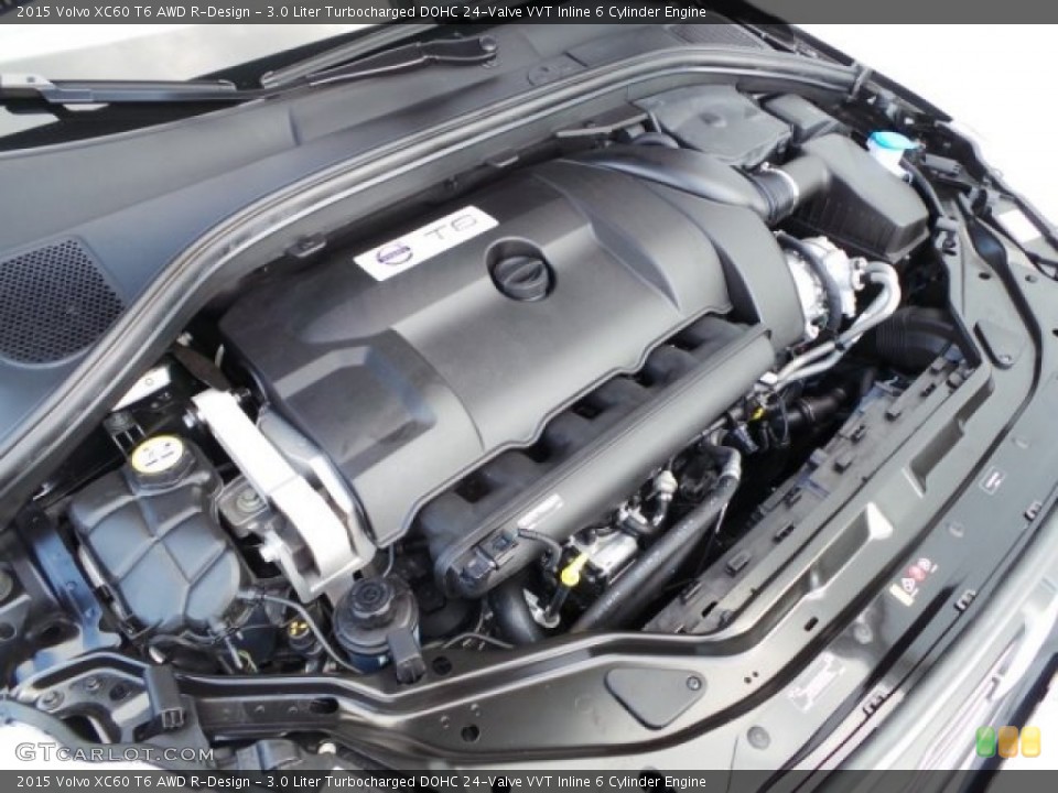 3.0 Liter Turbocharged DOHC 24-Valve VVT Inline 6 Cylinder Engine for the 2015 Volvo XC60 #97200907