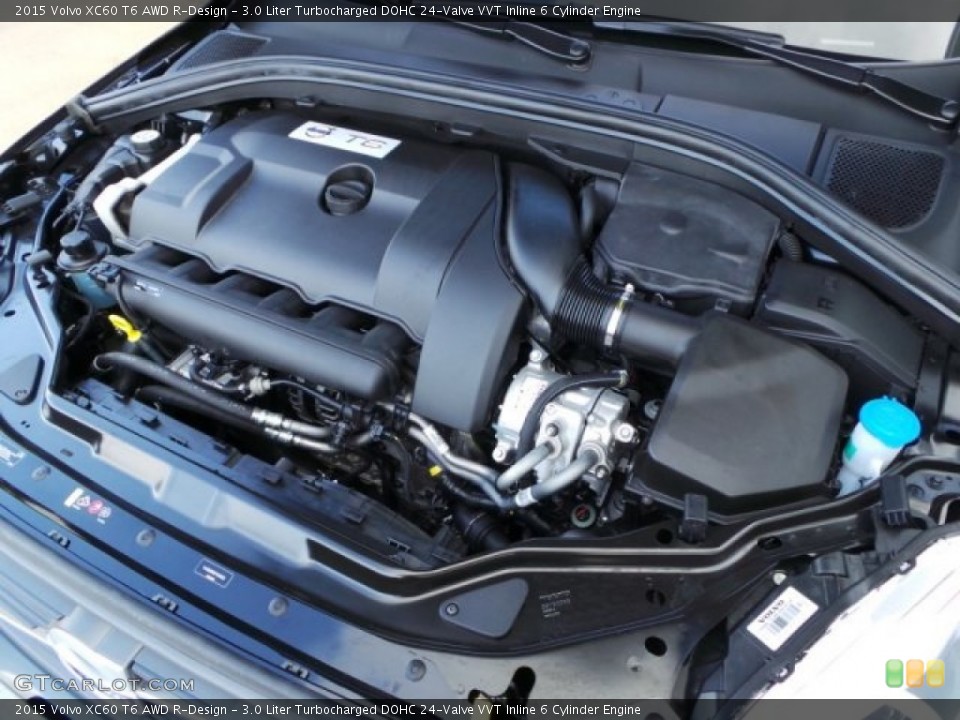 3.0 Liter Turbocharged DOHC 24-Valve VVT Inline 6 Cylinder Engine for the 2015 Volvo XC60 #97200928