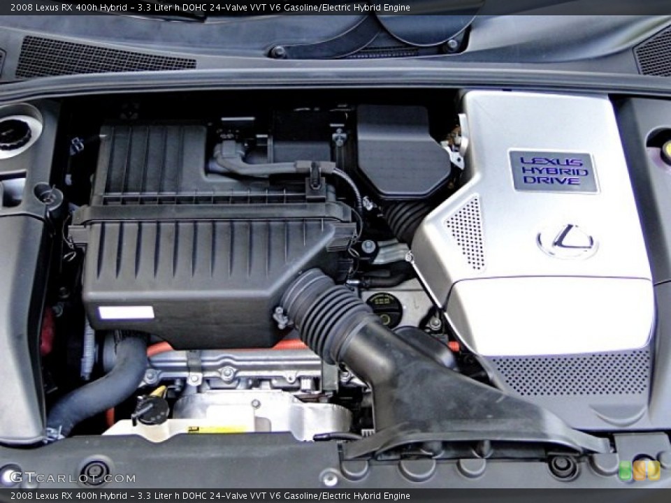 3.3 Liter h DOHC 24-Valve VVT V6 Gasoline/Electric Hybrid Engine for the 2008 Lexus RX #97231468