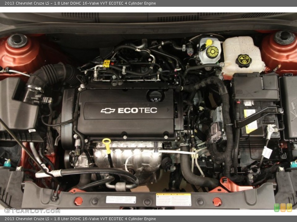 1.8 Liter DOHC 16-Valve VVT ECOTEC 4 Cylinder 2013 Chevrolet Cruze Engine