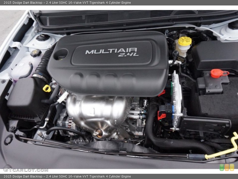2.4 Liter SOHC 16-Valve VVT Tigershark 4 Cylinder 2015 Dodge Dart Engine