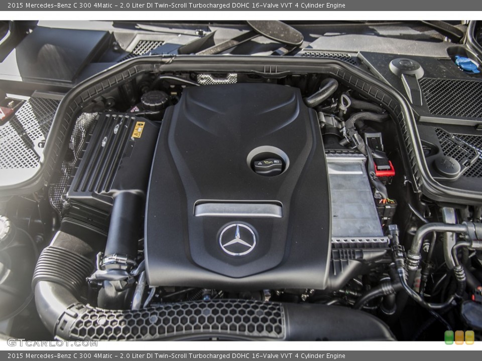2.0 Liter DI Twin-Scroll Turbocharged DOHC 16-Valve VVT 4 Cylinder Engine for the 2015 Mercedes-Benz C #97330708