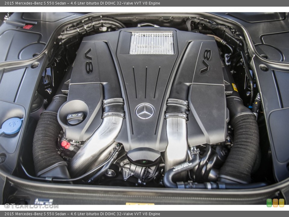4.6 Liter biturbo DI DOHC 32-Valve VVT V8 Engine for the 2015 Mercedes-Benz S #97331781