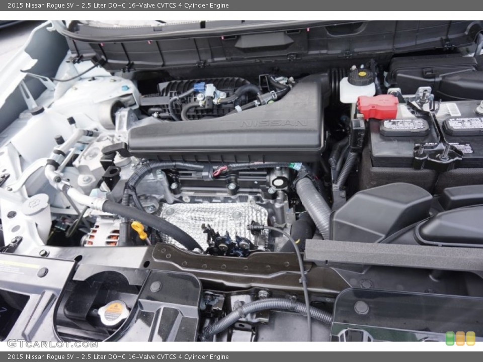 2.5 Liter DOHC 16-Valve CVTCS 4 Cylinder Engine for the 2015 Nissan Rogue #97334886