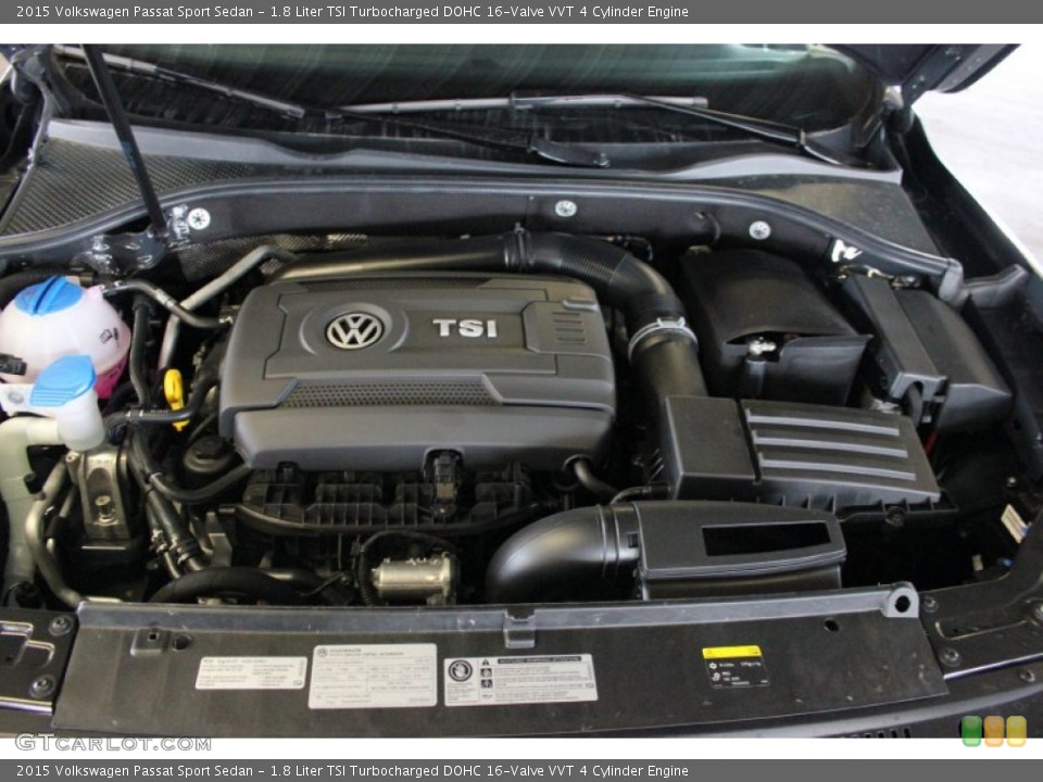 1.8 Liter TSI Turbocharged DOHC 16-Valve VVT 4 Cylinder Engine for the 2015 Volkswagen Passat #97355670