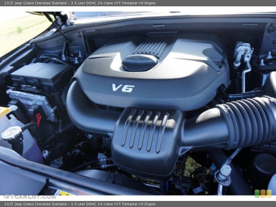 3.6 Liter DOHC 24-Valve VVT Pentastar V6 Engine for the 2015 Jeep Grand Cherokee #97363230
