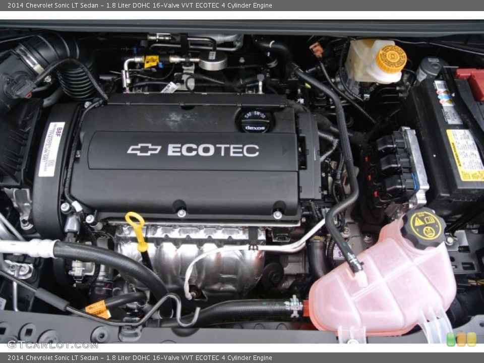 1.8 Liter DOHC 16-Valve VVT ECOTEC 4 Cylinder Engine for the 2014 Chevrolet Sonic #97431616